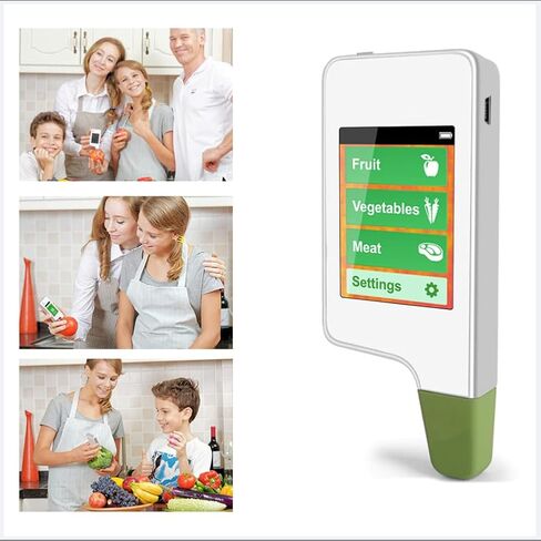 6 في 1 كاشف نترات ، فاكهة الخضار TD TDS TESTER ، اختبار نترات الإشعاع Geiger Counter Dosimeter Niter Meter Calctor البيئي in Saudi Arabia