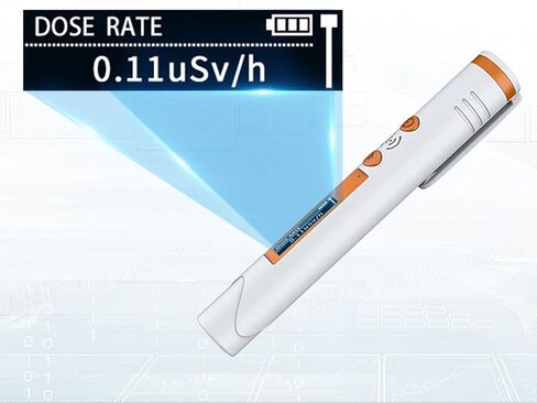 كاشف الإشعاع النووي Geiger Counter Personal Dosimeter Beta Gamma X Ray Monitor المحمولة المحمولة المحمولة المحمولة الرقمية in Saudi Arabia