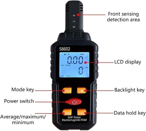 Meter Tester Dosimeter Geigers Counter Nuclear Radiation Detector Dosage Alarm in Saudi Arabia