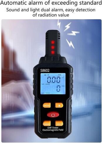 Meter Tester Dosimeter Geigers Counter Nuclear Radiation Detector Dosage Alarm in Saudi Arabia