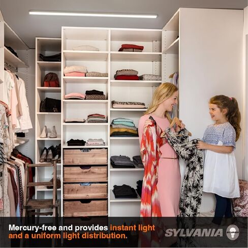 Sylvania 4ft Substitube LED T8 ، 12W ، قاعدة قابلة للثنائي ، BI -Pin ، 82 CRI ، 2000 LMS ، 5 ​​، Frosted Finish ، 5000k ، ضوء النهار - 25 حزمة (41277) in Kuwait
