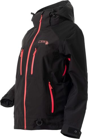 DSG Outerwear Women's Prizm 2.0 جاكيتات الثلج التقنية للثلوج | مقاوم للماء ، مقاوم للرياح ، غير معزول (الولايات المتحدة ، ألفا ، X-Small ، منتظم ، منتظم ، أسود) in Saudi Arabia