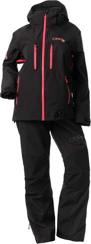 DSG Outerwear Women's Prizm 2.0 جاكيتات الثلج التقنية للثلوج | مقاوم للماء ، مقاوم للرياح ، غير معزول (الولايات المتحدة ، ألفا ، X-Small ، منتظم ، منتظم ، أسود) in Saudi Arabia