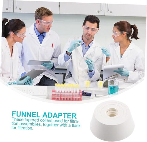 Amosfun Buchner Funnel Adapter مجموعة حشيات مرشح مدبب المطاط لـ 9 حلقات ختم القمع لترشيح قارورة 10 قطع الملحقات المختبرية in Saudi Arabia