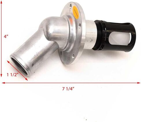 Tracker Boat Fuel Tank Filler 186676 | Gas Ullage Valve 45 Degree in Saudi Arabia
