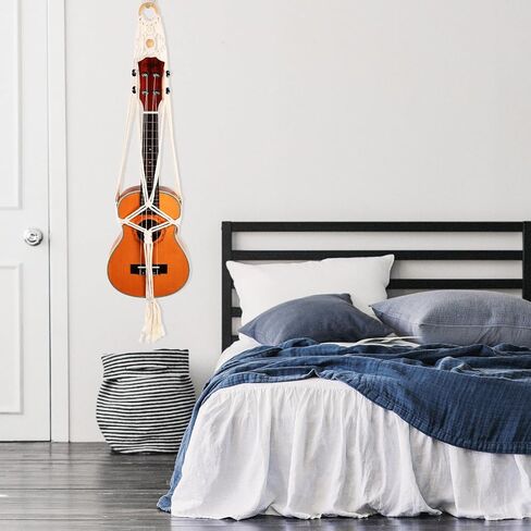 شماعات القيثارة وايت بوهو جبل حامل جدار جدار جبل شماعات الحفلات الحفل الغيتار القيثارة الجدران الديكور ، إكسسوارات غيتار ديكور ، هدية للموسيقيين in Kuwait