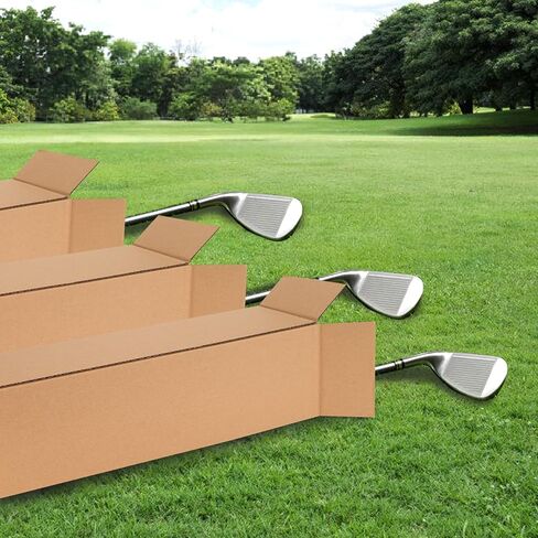 صناديق من الورق المقوى 6 × 6 × 6 × 48 بوصة ، 6 "L x 6" W × 48 "H Golf Club Joxes - الشحن ، الحركة ، التغليف ، البريدية ، صندوق التخزين للمنزل أو الأعمال in Kuwait