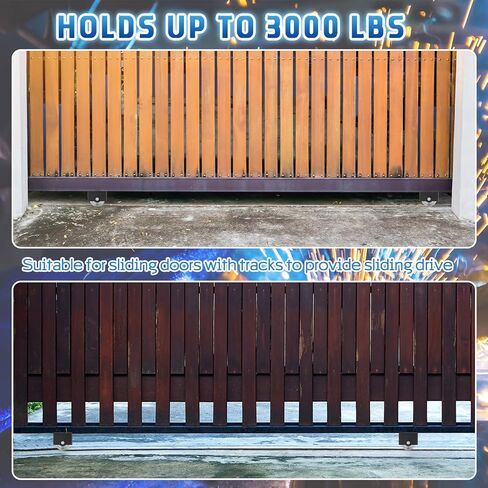 Tatuo 2 مجموعات 4'v-Groove Slide Gate Wheel مع صندوق قوس ملحوم ببوابات شديدة الانزلاق البوابات مقلوبة من 1-13/16 عجلات متداول للانزلاق تصل إلى 3000 رطل ، وتحمل مزدوج مختومة in Saudi Arabia