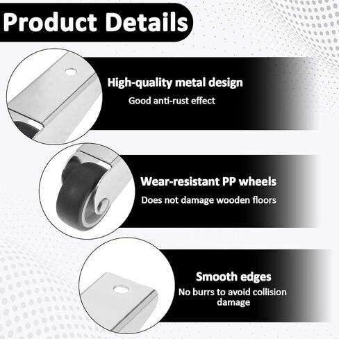 2 PCS Gate Caster Wheels Replacement, Sinking Door Bottom Pulley Directional Wheel Rubber Rolling Swivel Casters, Door Wheels Support Non-Slip Pulley Directional Wheel for Garden Gate Fence Tables in Kuwait