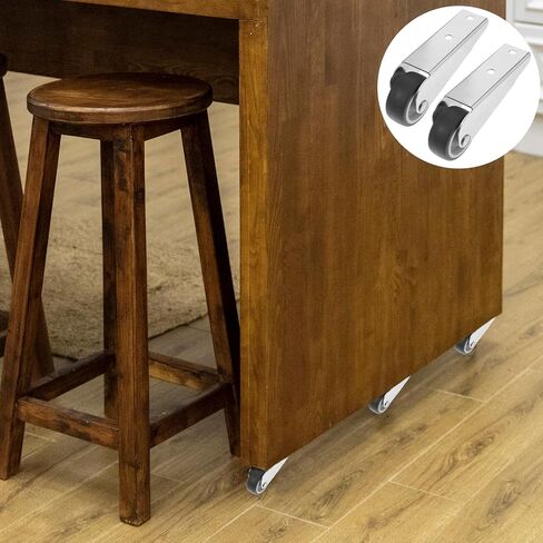 2 PCS Gate Caster Wheels Replacement, Sinking Door Bottom Pulley Directional Wheel Rubber Rolling Swivel Casters, Door Wheels Support Non-Slip Pulley Directional Wheel for Garden Gate Fence Tables in Kuwait