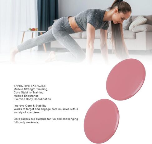 تمرين Alomejor sliders أقراص اللياقة البدنية الأساسية أقراص طائرة شراعية كاملة معدات تجريب الجسم Sportz Core Sliders للعمل in Kuwait