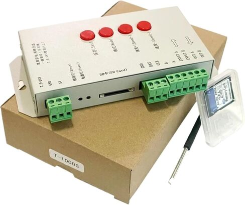 K-1000C Controller K1000C WS2812B WS2811 APA102 T1000S WS2813 LED 2048 Pixel Controller DC5-24V (T-1000S) in Saudi Arabia