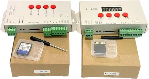K-1000C Controller K1000C WS2812B WS2811 APA102 T1000S WS2813 LED 2048 Pixel Controller DC5-24V (T-1000S) in Saudi Arabia