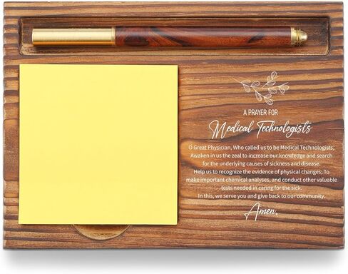 Christian Desk Organizer, Bible Verse Sticky Note Holder, Isaiah 41:10 Fear Not for I Am with You, Religious Gifts for Christians, Pastors, Church Leaders, Believers TZP102 in Saudi Arabia