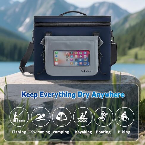 Waterproof MOLLE Dry Bag,Compatible with YETI Hopper Flip, Tactical Backpack, Soft Cooler,For YETI dry bag sidekick,YETI cooler side bag, YETI Cooler Accessories in Saudi Arabia