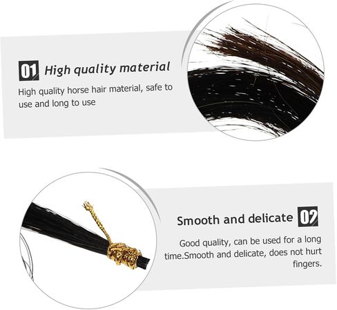 SAFIGLE Bundles Natural Bow Hair for Repair and Maintenance Smooth and for Students and Beginners in Saudi Arabia