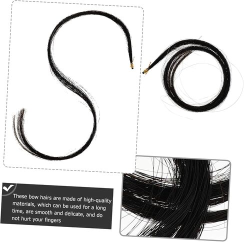 SAFIGLE Bundles Natural Bow Hair for Repair and Maintenance Smooth and for Students and Beginners in Saudi Arabia