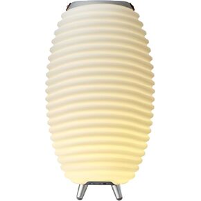 Adesso Kooduu 3-in-1 LED Lamp, Bluetooth Speaker & Drink Holder - Cordless, Rechargeable Indoor/Outdoor Light – Fits 2 Bottles, 28"H in Saudi Arabia