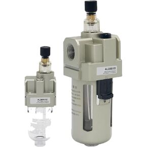 AL Series AL2000-02 AL3000-03 AL4000-04 AL4000-06 AL5000-06 AL5000-10 Lubricator Pneumatic Components Model Flow Rate (Color : AL4000-04) in Saudi Arabia