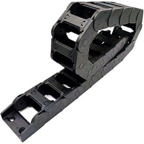 سلسلة انتقال الطاقة 1 متر 25 × 50 مم حاملة سلك سلسلة السحب سلسلة سحب الجسر السحب مفتوح على كلا الجانبين مع سلسلة انتقال المفاصل من الطاقة (R175) in Kuwait