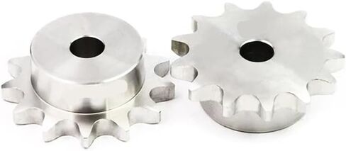 Tooth Roller Chain Sprocket 1pc 15-30 Tooth 04C Chain GearBore 6mm 8mm 25H Industrial Sprocket Wheel Motor Chain Drive Sprocket(18 Teeth (Bore 6mm)) in Saudi Arabia