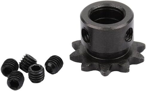 Tooth Roller Chain Sprocket 1pc 04C Chain Gear 45# Steel 10 Teeth Industrial Sprocket Wheel with Top Wire Bore 5mm 6mm 8mm 10mm(6mm) in Kuwait