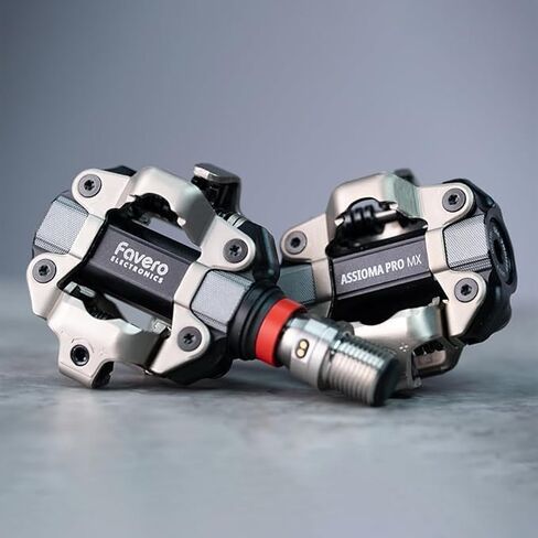 Favero ASSIOMA PRO MX Series Power Meter Pedals with Power Bank Bundle in Saudi Arabia