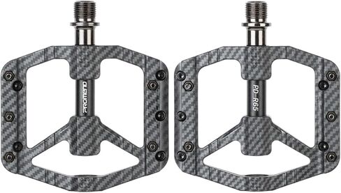 Bicycle Pedals for Mountain/Road/Folding/Touring Bikes - Nylon Body with Aluminum Alloy Sleeve, Chrome-Molybdenum Steel Axle, 3 Sealed Bearings, 9/16" Standard Thread in Saudi Arabia