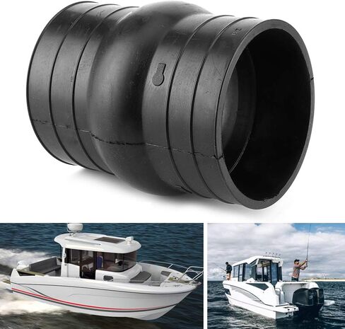 Outboard Exhaust Hose Bellows High Quality Rubber Material Flexible Rugged Long Durability Replacement Accessory Fit for OMC 3852741 3863450 in Kuwait