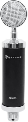 حزمة AudioSavings: (1) Mackie 402Vlz4 4-channel ANALOG TANALOG LOW NOISE BANDLE مع (1) ROCKVILLE RCM03 Pro Studio Recording Microphone Mic MIC+Metal Miture (العناصر 2) in Saudi Arabia