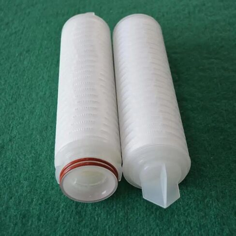 10-Inch Pleated Membrane Filter Cartridge, 0.45 Micron, Polypropylene, 226/FIN (0.45 Micron) in Saudi Arabia