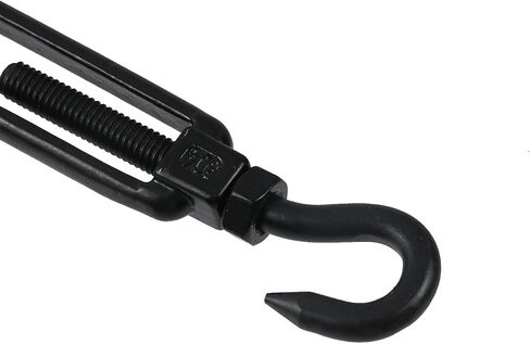 Oedema 2 Pcs M6 Jaw and Hook Turnbuckle Heavy Duty Stainless Steel Adjustable Turnbuckle Shade Sail Hardware Wire Rope Tension for Wire Rope Tension Cables in Saudi Arabia