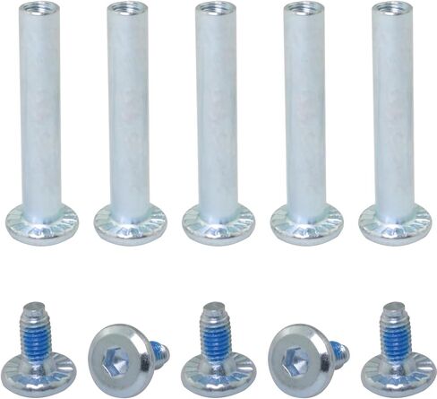 MEETOOT 10 Sets Inline Skate Replacement Bearings Skating Screws Shaft Diameter 6mm Skateboard Scooters Wheel Part in Kuwait