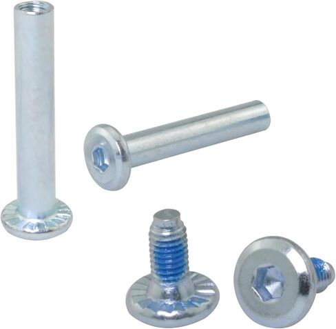 MEETOOT 10 Sets Inline Skate Replacement Bearings Skating Screws Shaft Diameter 6mm Skateboard Scooters Wheel Part in Kuwait