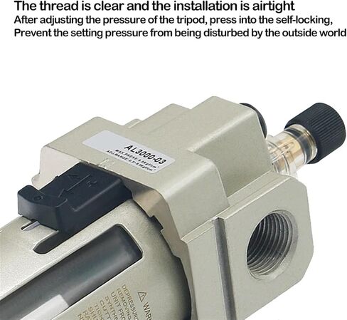 AL Series AL2000-02 AL3000-03 AL4000-04 AL4000-06 AL5000-06 AL5000-10 Lubricator Pneumatic Components Model Flow Rate (Color : AL4000-04) in Saudi Arabia