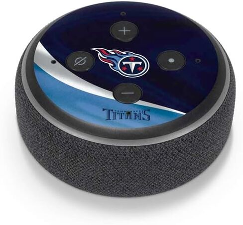 Skinit Decal Audio Skin Compatible with Amazon Echo Dot 3 - Officially Licensed NFL Tennessee Titans Design in Saudi Arabia