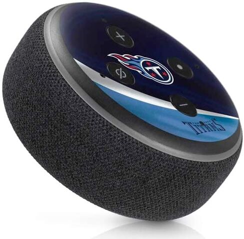 Skinit Decal Audio Skin Compatible with Amazon Echo Dot 3 - Officially Licensed NFL Tennessee Titans Design in Saudi Arabia