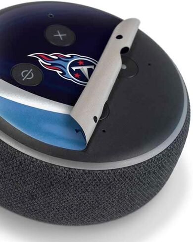 Skinit Decal Audio Skin Compatible with Amazon Echo Dot 3 - Officially Licensed NFL Tennessee Titans Design in Saudi Arabia