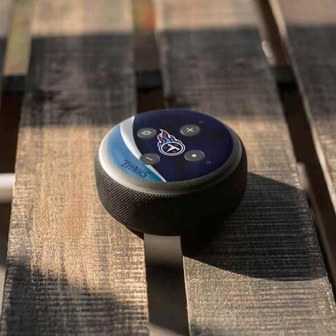Skinit Decal Audio Skin Compatible with Amazon Echo Dot 3 - Officially Licensed NFL Tennessee Titans Design in Saudi Arabia