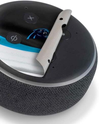 Skinit Decal Audio Skin Compatible with Amazon Echo Dot 3 - Officially Licensed NFL Carolina Panthers Design in Saudi Arabia