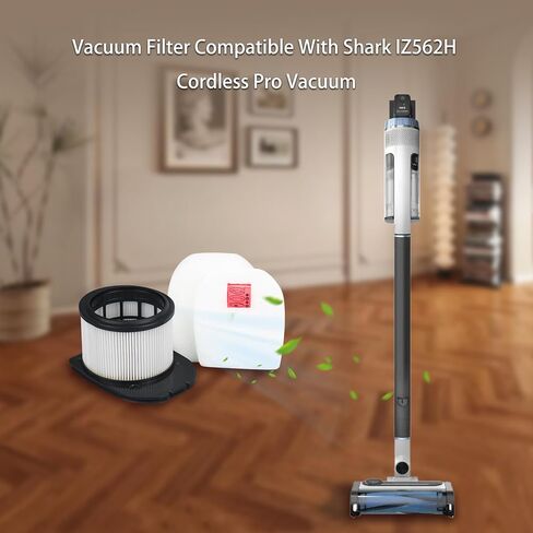 مرشح استبدال متوافق مع Shark UZ565H ، IZ862H ، IZ800 ، IZ562H ، IZ540H ، IZ840H ، Cordless Pro Vacuum ، Part # xpsmfiz700 & xffkiz700 in Saudi Arabia