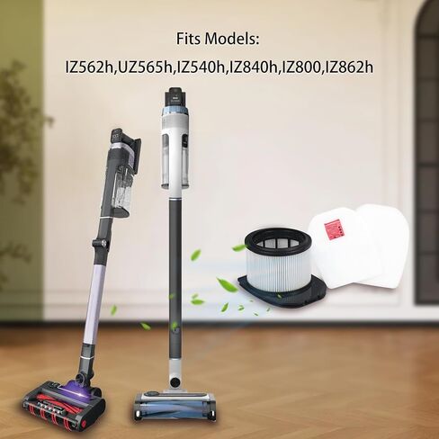 مرشح استبدال متوافق مع Shark UZ565H ، IZ862H ، IZ800 ، IZ562H ، IZ540H ، IZ840H ، Cordless Pro Vacuum ، Part # xpsmfiz700 & xffkiz700 in Saudi Arabia