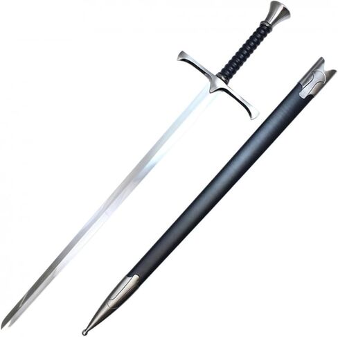 Generic Personalized 39" Decorative Medieval Sword with Scabbard - Free Engraving in Saudi Arabia
