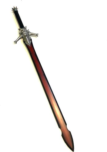 PKK DMC Fantasy Foam Sword Dante Blood Red Rebellion اثنان يد عالي كثافة القرون الوسطى للشيطان Cosplay May Cry Character Dante Red Queen and Collection in Saudi Arabia