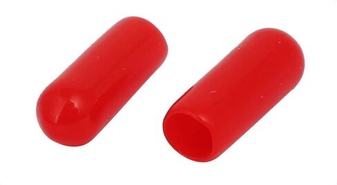 uxcell a16121600ux1429 Rubber Insulated Cap Screw Thread Protector Cover (Pack of 100) in Saudi Arabia