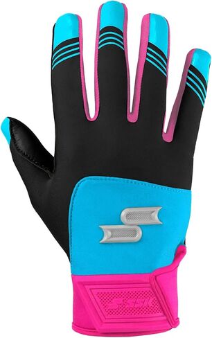 SSK X1 Color Rush Baseball Basing Gloves - Palm Cabretta Leather - 11 Colorways in Saudi Arabia