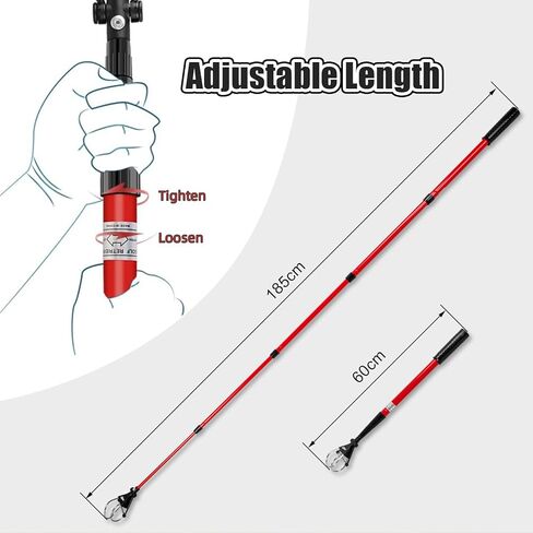 Dr.Acces Golf Ball Retriever - Premium Telescopic Stainless Steel Stick for Easy Golf Ball Pickup in Kuwait