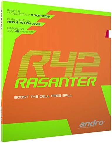 Rasanter R42 Table Tennis Rubber Red 2.0 in Saudi Arabia