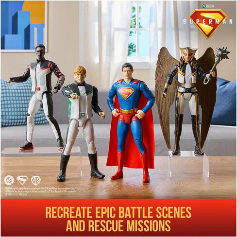 DC Comics, Superman, Superman Vs. Kaiju Slime Battle, Action Figure with GiantKids Playset, Super Heroes Toys for Boys and Girls Ages 4 and Up in Saudi Arabia