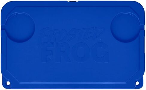Made in USA Frosted Frog Hyper-Light 14 Quart Hard Cooler Insulated Portable Ice Chest Box for Beach, Beverages, Camping, Fishing, Boat, Barbecue, 30% Lighter Than Rotomolded Coolers in Kuwait